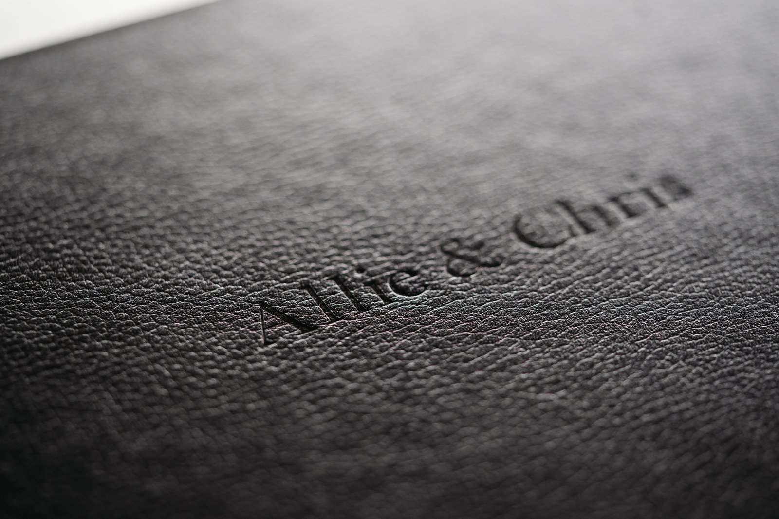 Optional Cover Embossing